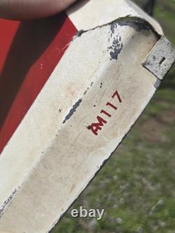 Vintage 1950's Metal Coca-Cola Sign 5ft X 2ft Original! Great Large Size