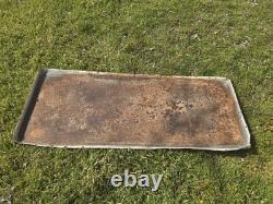 Vintage 1950's Metal Coca-Cola Sign 5ft X 2ft Original! Great Large Size