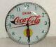 Vintage 1950's Pam Coca Cola Clock Sign
