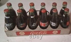 Vintage 1950s Aluminum Coke Bottle 12 pk Carrier RARE FIND Coca-Cola 10683