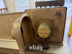 Vintage 1950s Coca-Cola Electric Clock Sign WORKS! Serve Yourself Display