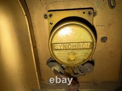 Vintage 1950s Coca-Cola Electric Clock Sign WORKS! Serve Yourself Display