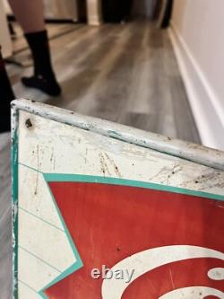 Vintage 1950s Coca Cola Sign Of A Good Taste Sign