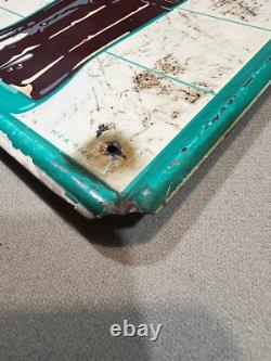 Vintage 1950s Coca Cola Sign Of A Good Taste Sign