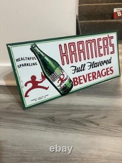 Vintage 1950s Coca Cola Sign Of A Good Taste Sign