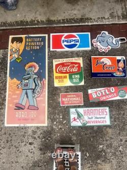 Vintage 1950s Coca Cola Sign Of A Good Taste Sign