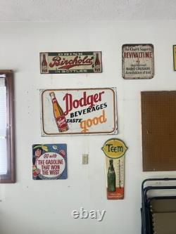 Vintage 1950s Coca Cola Sign Of A Good Taste Sign