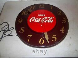 Vintage 1951 Coca cola Diner clock