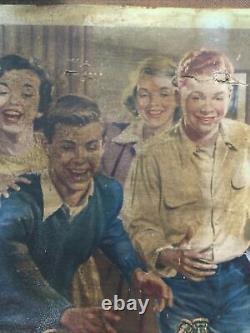 Vintage 1952 Coca- Cola Sign
