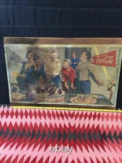 Vintage 1952 Coca- Cola Sign
