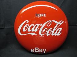Vintage 1953 Drink Coca Cola 16 Button Sign Near Mint No Reserve