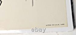Vintage 1960 Coca-Cola Fishtail Test Your Skills Cardboard Sign 14 x 11