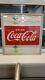 Vintage 1960's Coca Cola Coke Machine Panel Sign Diamonds Vendo Cavalier
