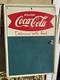 Vintage 1960's Coca Cola Fishtail Chalkboard Sign Menu Board w Clipped Corner