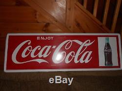 Vintage 1960's Coca Cola Sign