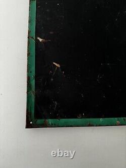 Vintage 1960's Coke Menu Chalk Board Advertising Sign