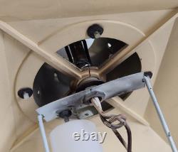 Vintage 1960's Enjoy COCA-COLA Open Lantern Light Rotating Hanging Display Sign