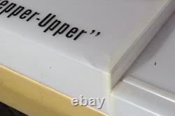 Vintage 1960s Dr Pepper Menu Board Sign Soda Pop Diner Coca Cola Pepsi Gas Oil