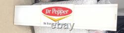 Vintage 1960s Dr Pepper Menu Board Sign Soda Pop Diner Coca Cola Pepsi Gas Oil
