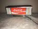 Vintage 1980's Coca-Cola Counter Light-Up Sign Coke Red Advertising Soda