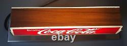 Vintage 1980's Coca-Cola Counter Light-Up Sign Diner Restaurant