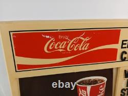 Vintage 1980s Coca-Cola Menu Board & 6 Food Advertising Inserts 22x15 Vintage 1980s Coca-Cola Menu Board & 6 Food Advertising Inserts 22x15