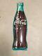 Vintage 36 Coca Cola Bottle Metal Advertising Sign AM 32