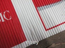 Vintage 3 Rolls Coca Cola Classic Diet Coke Corrugated Banner Display Store Sign