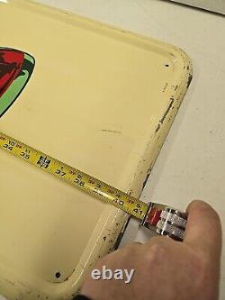 Vintage 40 Original 1947 Coca Cola Bottle Vertical Pilaster Sign Soda Coke