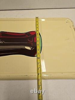 Vintage 40 Original 1947 Coca Cola Bottle Vertical Pilaster Sign Soda Coke