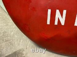 Vintage 48 Metal Coca-Cola Coke Button Sign Original Old