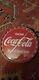 Vintage 50s 495A Drink Coke Sign of Good Taste Coca-Cola Pam Glass Thermometer
