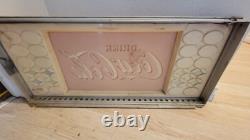 Vintage 60's Coca Cola Sign 14X33