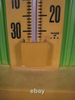 Vintage 60's Sprite Pop Advertising Thermometer / Sign