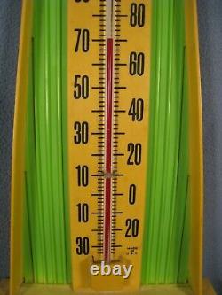 Vintage 60's Sprite Pop Advertising Thermometer / Sign