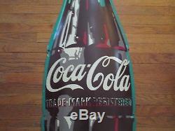 Vintage 6' Coca-cola Bottle Sign Am60