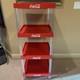 Vintage 90s 48 Coca-Cola COKE Soda 4 Tier Stackable Store Display Shelf Shelves