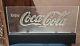 Vintage Acrylic Edgelight Coca-Cola Free Standing Light Up Sign Advertising