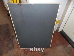 Vintage Advertising Coca Cola Menu Sign Board tin 1960s
