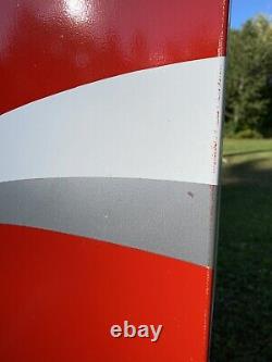 Vintage Authentic Original Enjoy Coca Cola 66x44 Large Metal Sign NOS A-M 9-90