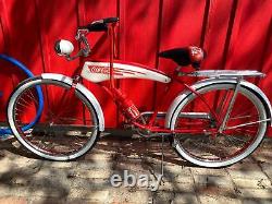 Vintage COCA-COLA Coke BICYCLE mady by Huffy 26 x 2.125 Tires