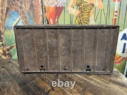 Vintage C. 1900 Coca Cola 72 Bottle Railroad Crate Carrier Sign Coke 7up Pepsi