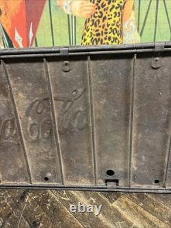 Vintage C. 1900 Coca Cola 72 Bottle Railroad Crate Carrier Sign Coke 7up Pepsi