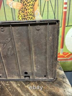 Vintage C. 1900 Coca Cola 72 Bottle Railroad Crate Carrier Sign Coke 7up Pepsi