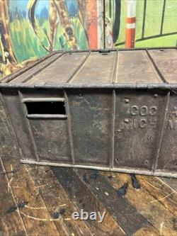 Vintage C. 1900 Coca Cola 72 Bottle Railroad Crate Carrier Sign Coke 7up Pepsi