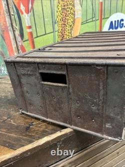 Vintage C. 1900 Coca Cola 72 Bottle Railroad Crate Carrier Sign Coke 7up Pepsi