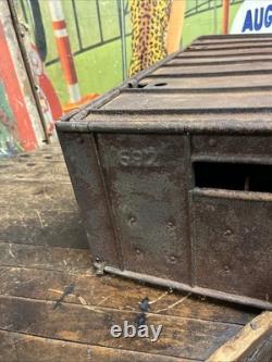 Vintage C. 1900 Coca Cola 72 Bottle Railroad Crate Carrier Sign Coke 7up Pepsi