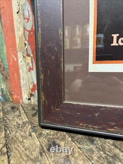 Vintage C. 1920 Chero Cola Cardboard Sign Baseball Coca Cola 7up Pepsi Dr Pepper