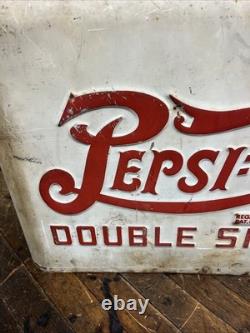 Vintage C. 1934 Pepsi Cola Quikold Countertop Cooler Sign Coca Cola Coke 7up