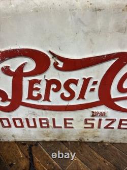 Vintage C. 1934 Pepsi Cola Quikold Countertop Cooler Sign Coca Cola Coke 7up